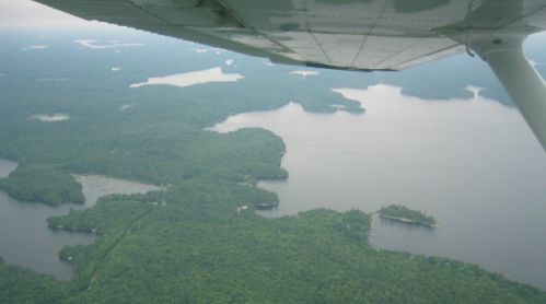 The Big Lake at 2,000 feet AGL © J. Cook